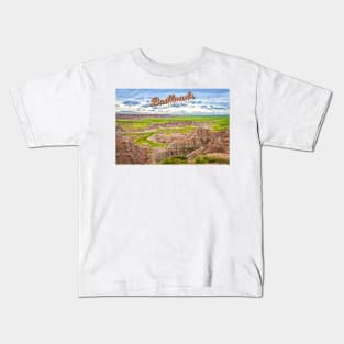 Badlands National Park Kids T-Shirt